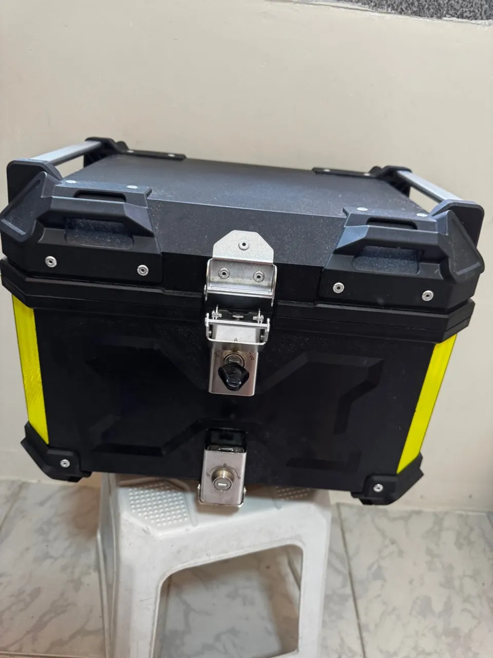 Baú 45 Litros Moto Bagageiro C/ Suporte Universal