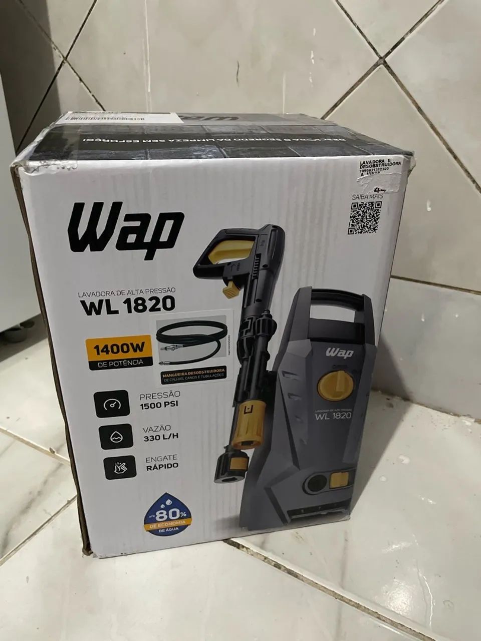 Lavadora de Alta Pressão Wap WL 1820 - 1400W