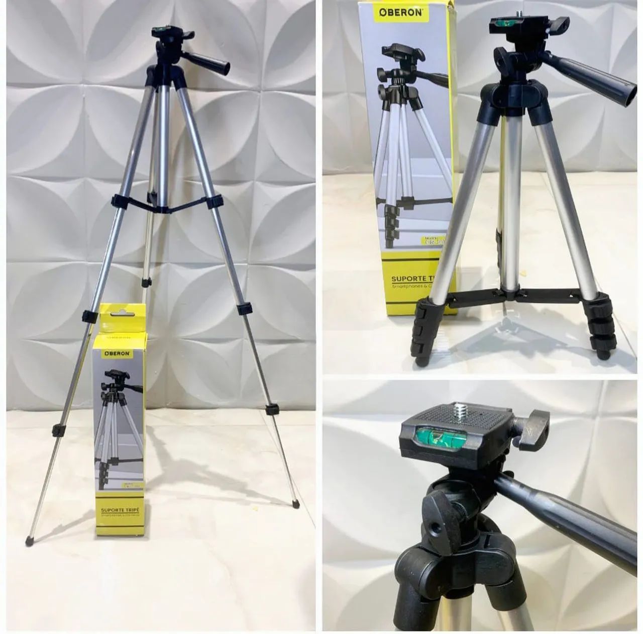 Tripé 1 Metro - Suporte para Smartphones e Câmeras, bastaoes. - Foto 2
