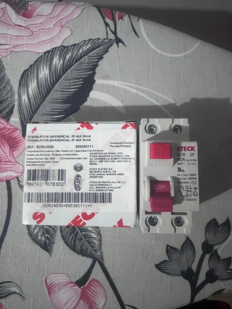 Interruptor Diferencial  2P 40A 30mA Steck Gelo  - Foto 4