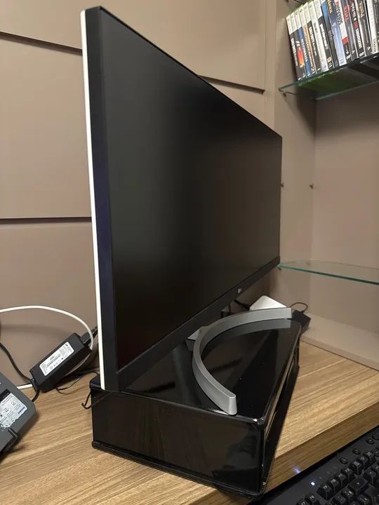 Monitor LG 29? UltraWide Full HD Inclinação 75Hz 5ms Branco 29WK600 - Foto 3