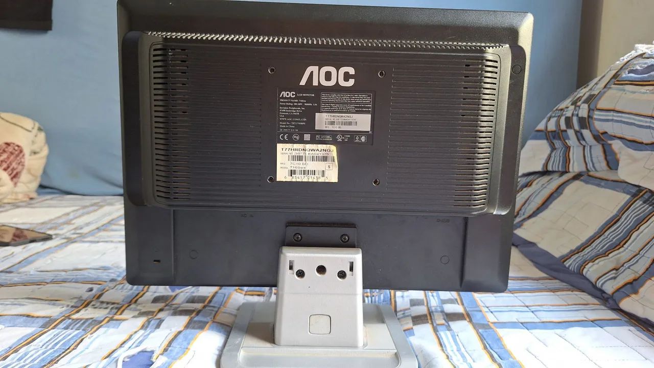 Monitor + teclado e mouse  - Foto 4