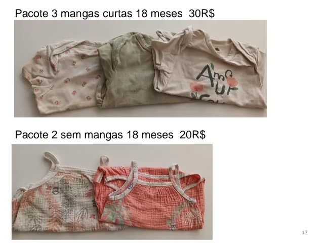 Roupa memina
