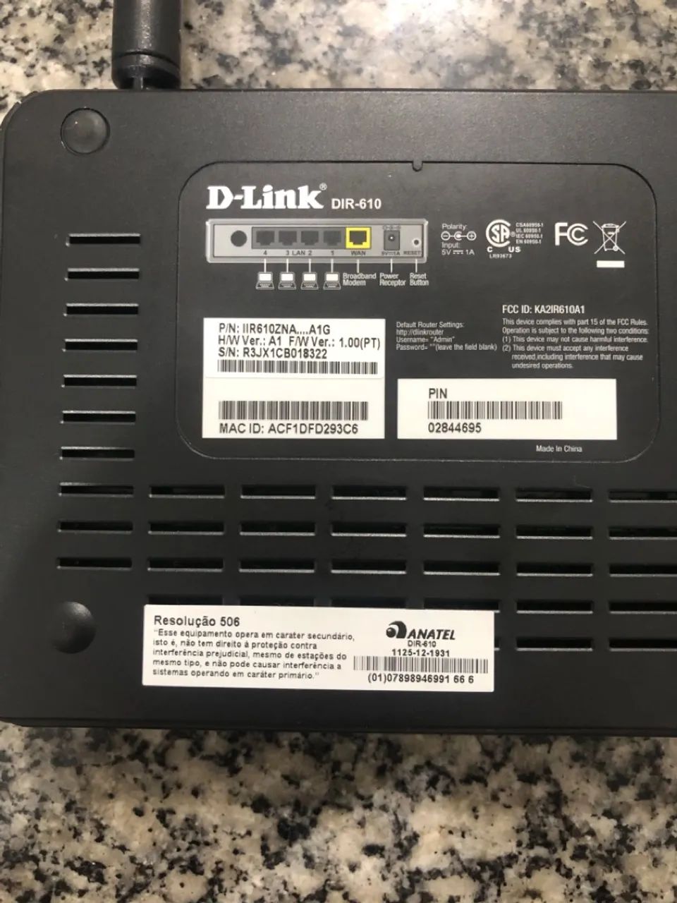 Roteador Wireless D-Link N 150 - DIR-610 - Foto 5