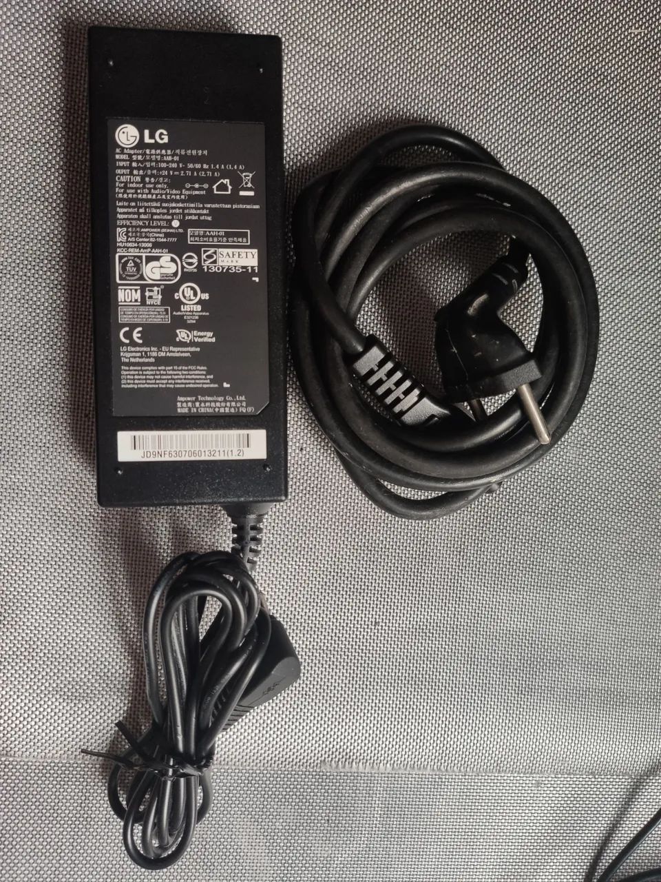 Fonte Carregador LG Original AAH-01 24V 2.71A