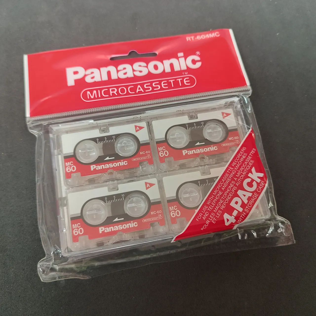 Fita Microcassete Panasonic - 4 Unidades - Foto 2
