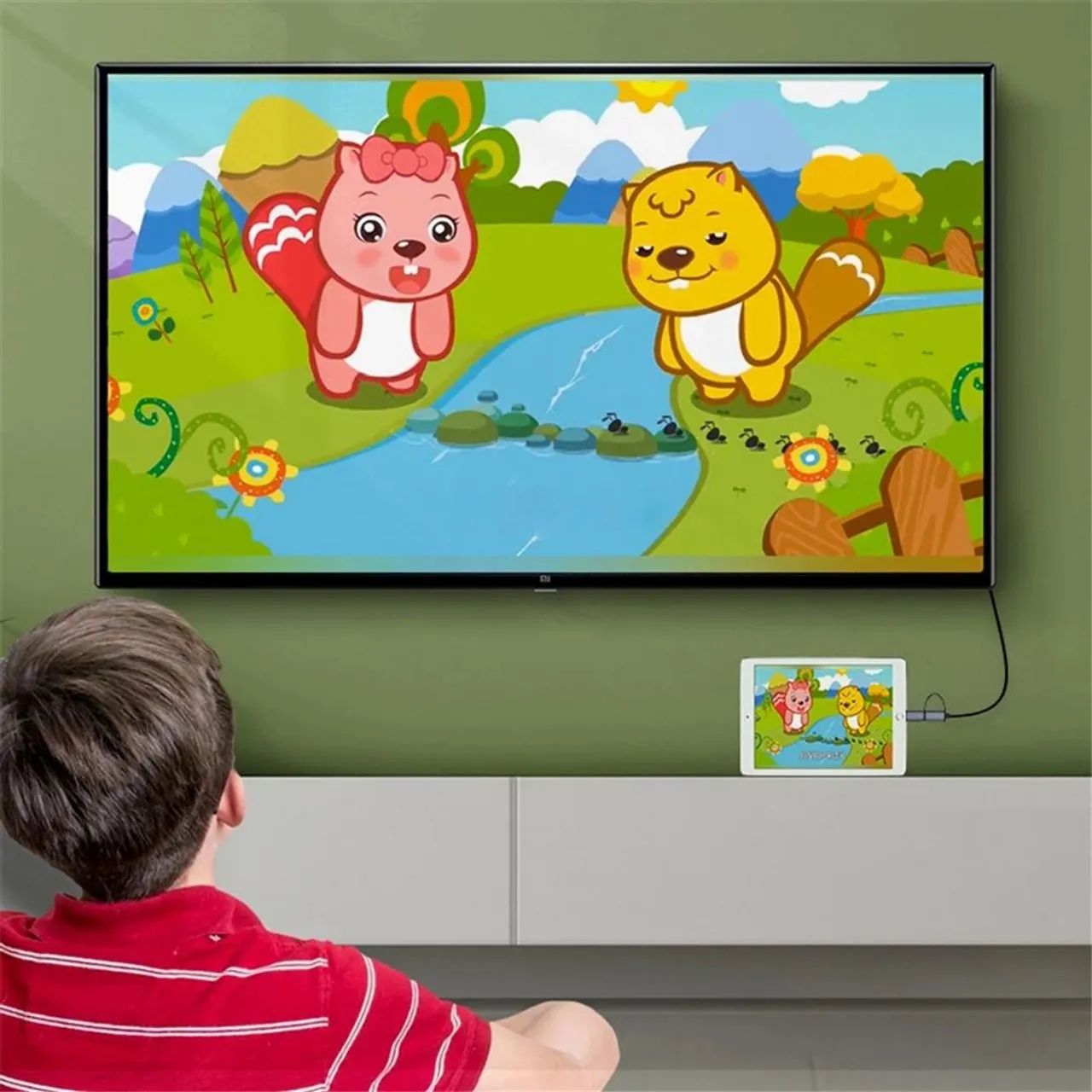 Adaptador HDMI para Celular - Espelhe seu celular na TV! - Foto 4