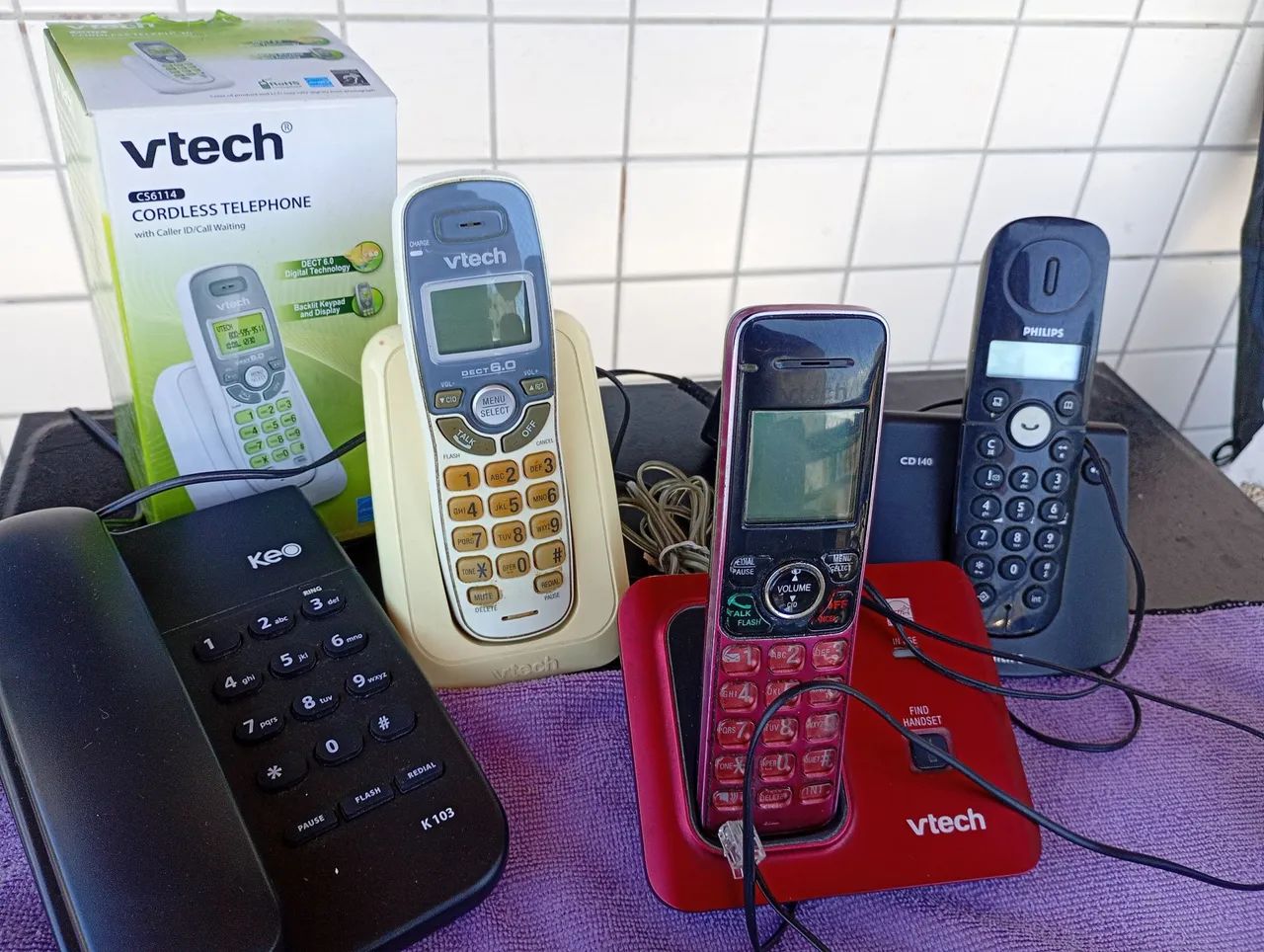 7 aparelhos de telefones usados - Foto 4