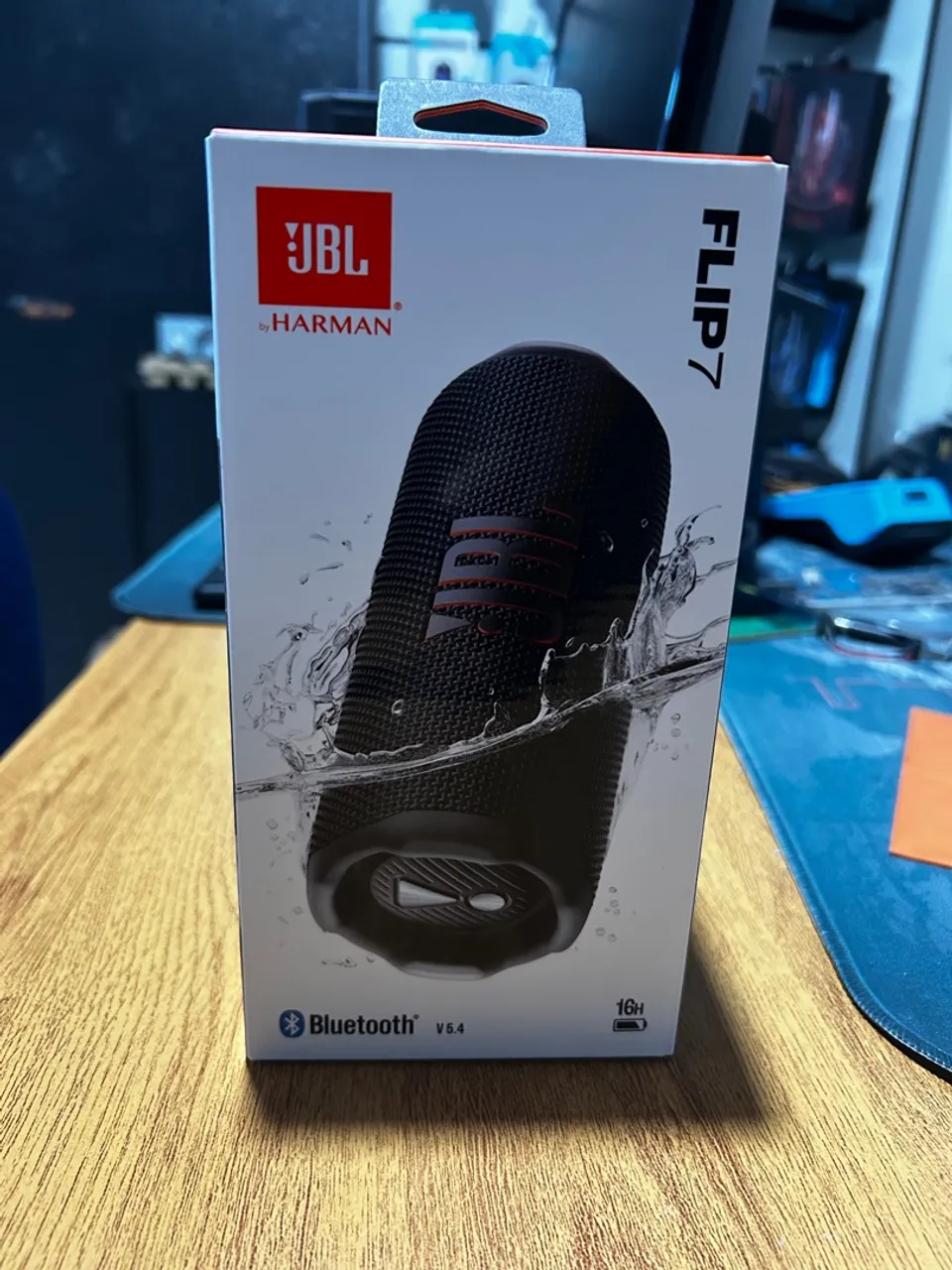 Caixa de som original JBL Flip 7 (lançamento)