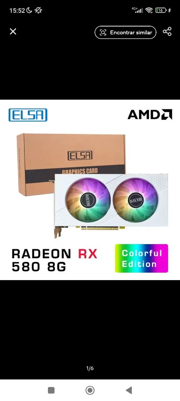 Vendo placa de vídeo RX 580 8gb !!!