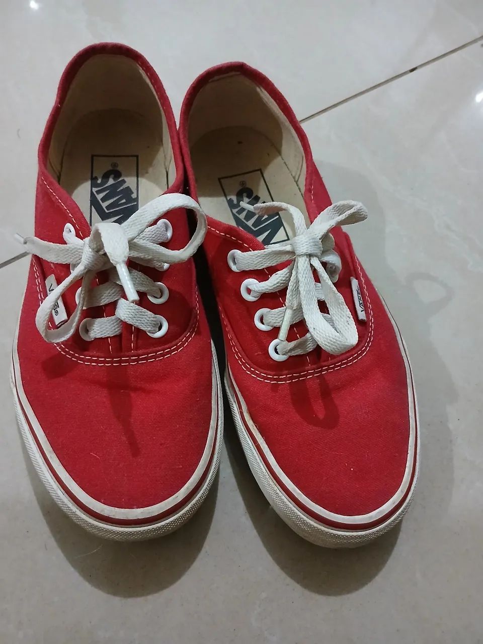Tênis Vans Original Vermelho - Foto 4
