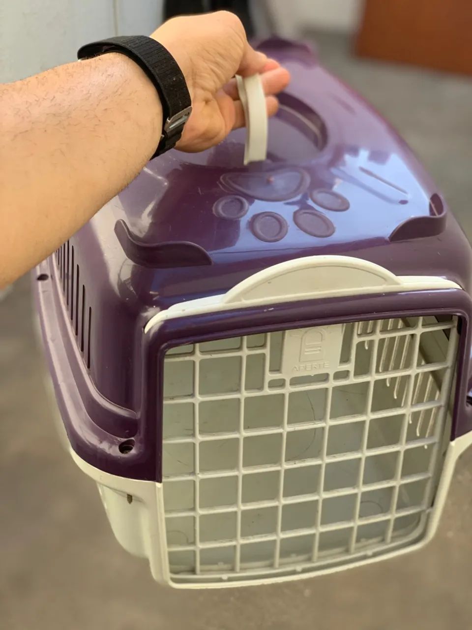 Caixa de transporte para pets