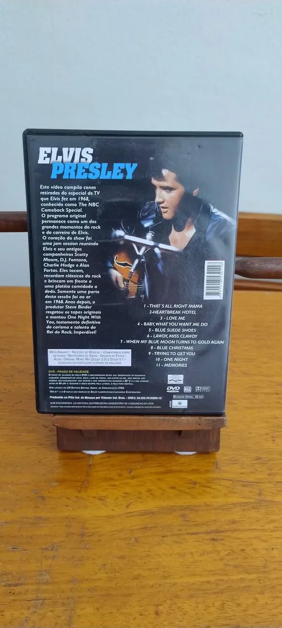 DVD elvis presley - show na íntegra com cenas do especial de tv - Foto 2