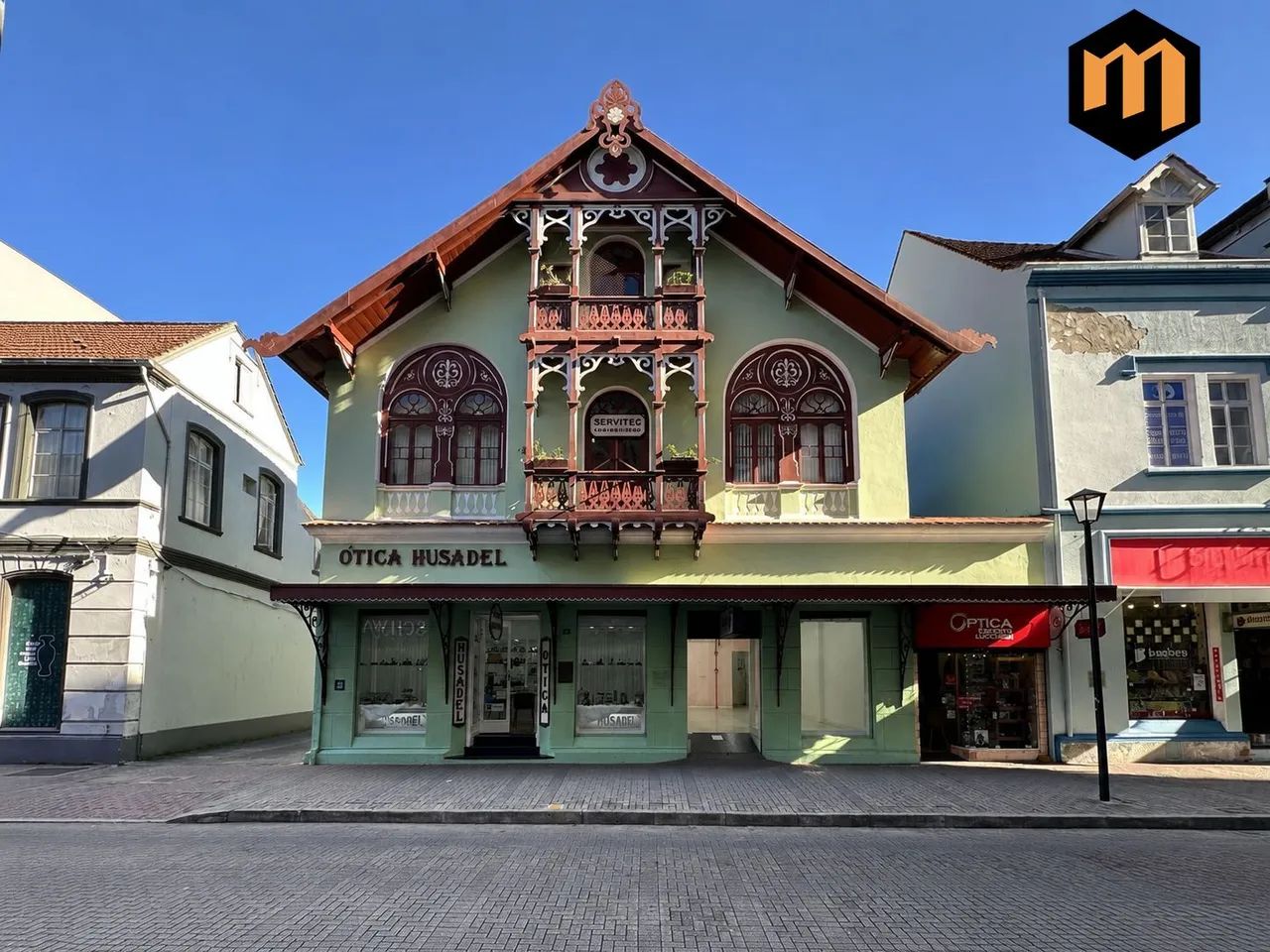 Sala Comercial no Centro de Blumenau  Rua XV de Novembro