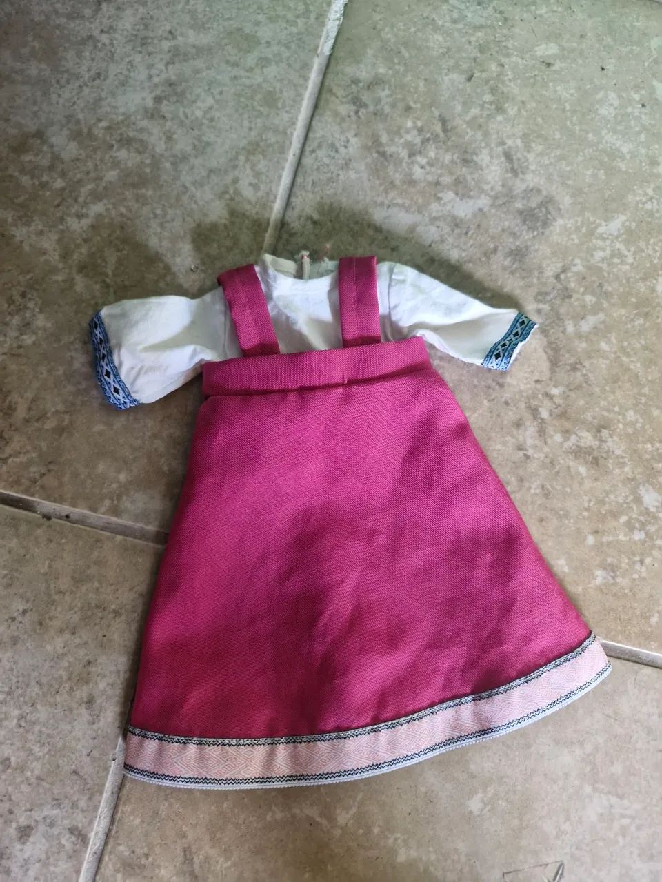 Vestido boneca Marcha e o Urso