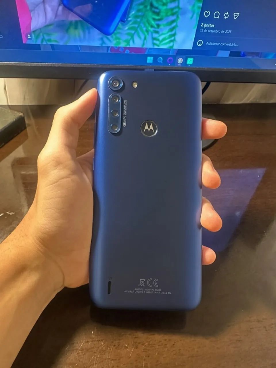 ? Motorola One Fusion 128GB - Vitrine - - Foto 2