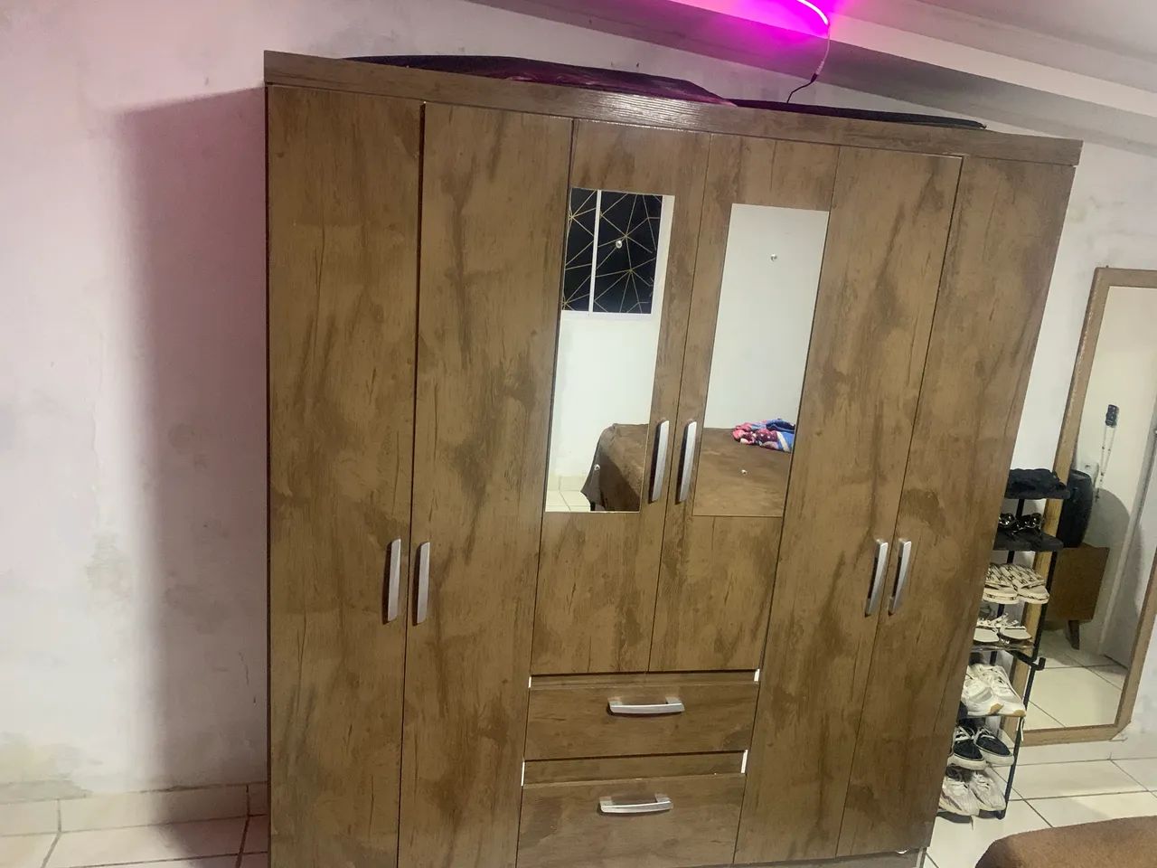 Guarda roupa 6 portas - Foto 3