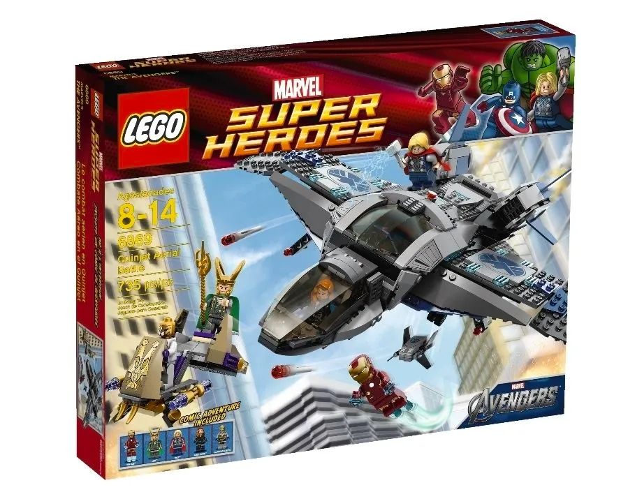 LEGO 6869 - A Batalha Aérea de Quinjet