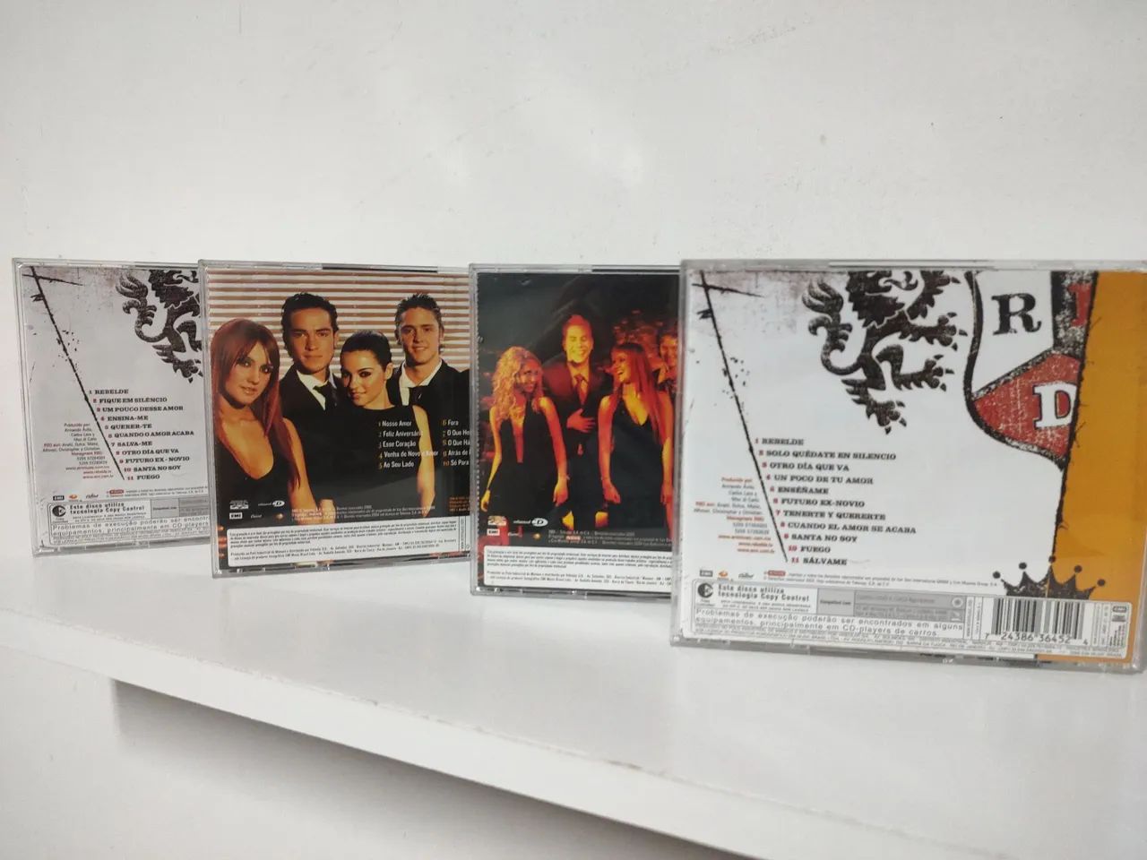 Lote 4 CDs da banda RBD raro  - Foto 2