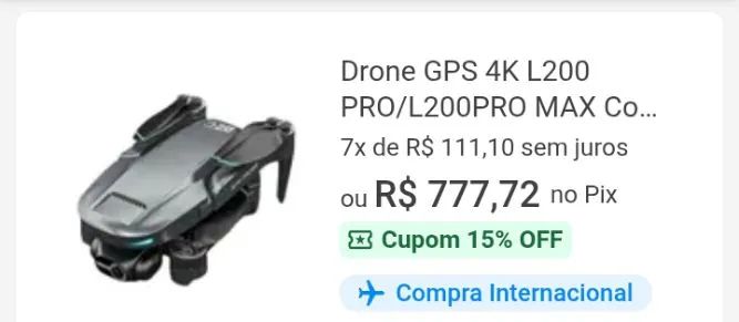 Drone GPS 4K L200