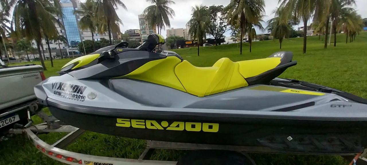 Vendo Jet ski seadoo gti 170  47 hs ano 2021 - Foto 5