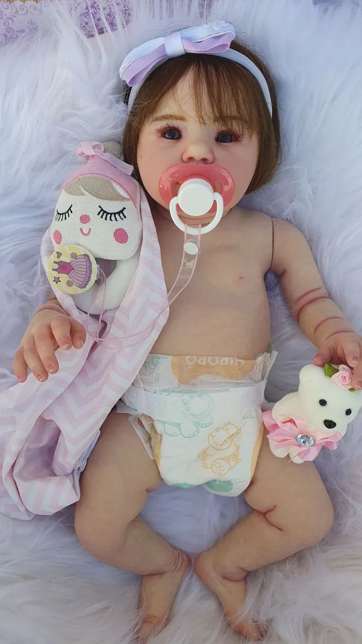 Bebê reborn linda e realista  - Foto 2