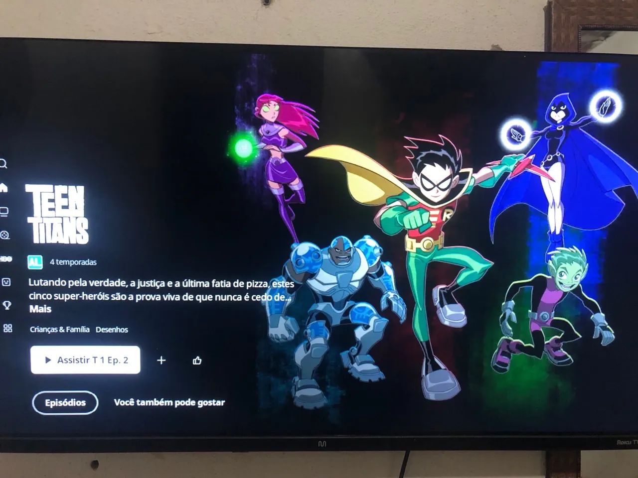 Vendo TV smart roku 32 polegadas - Foto 4