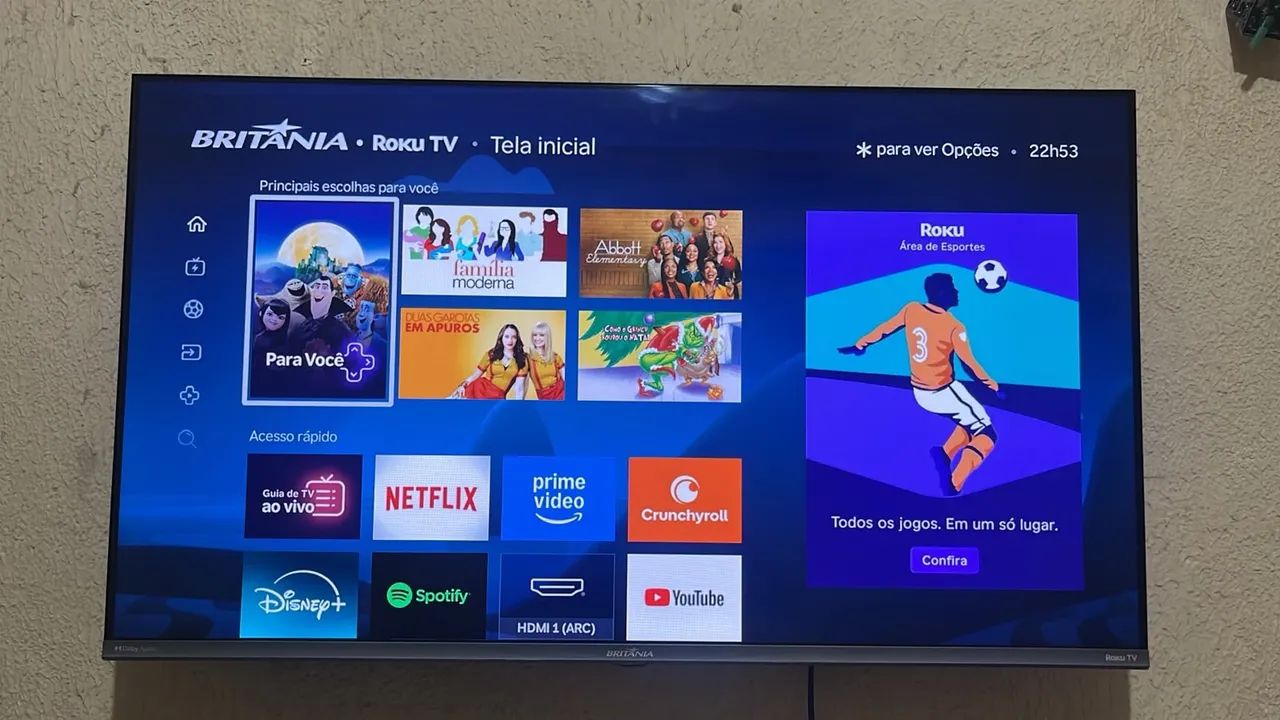 Tv nova 40 polegadas  - Foto 2