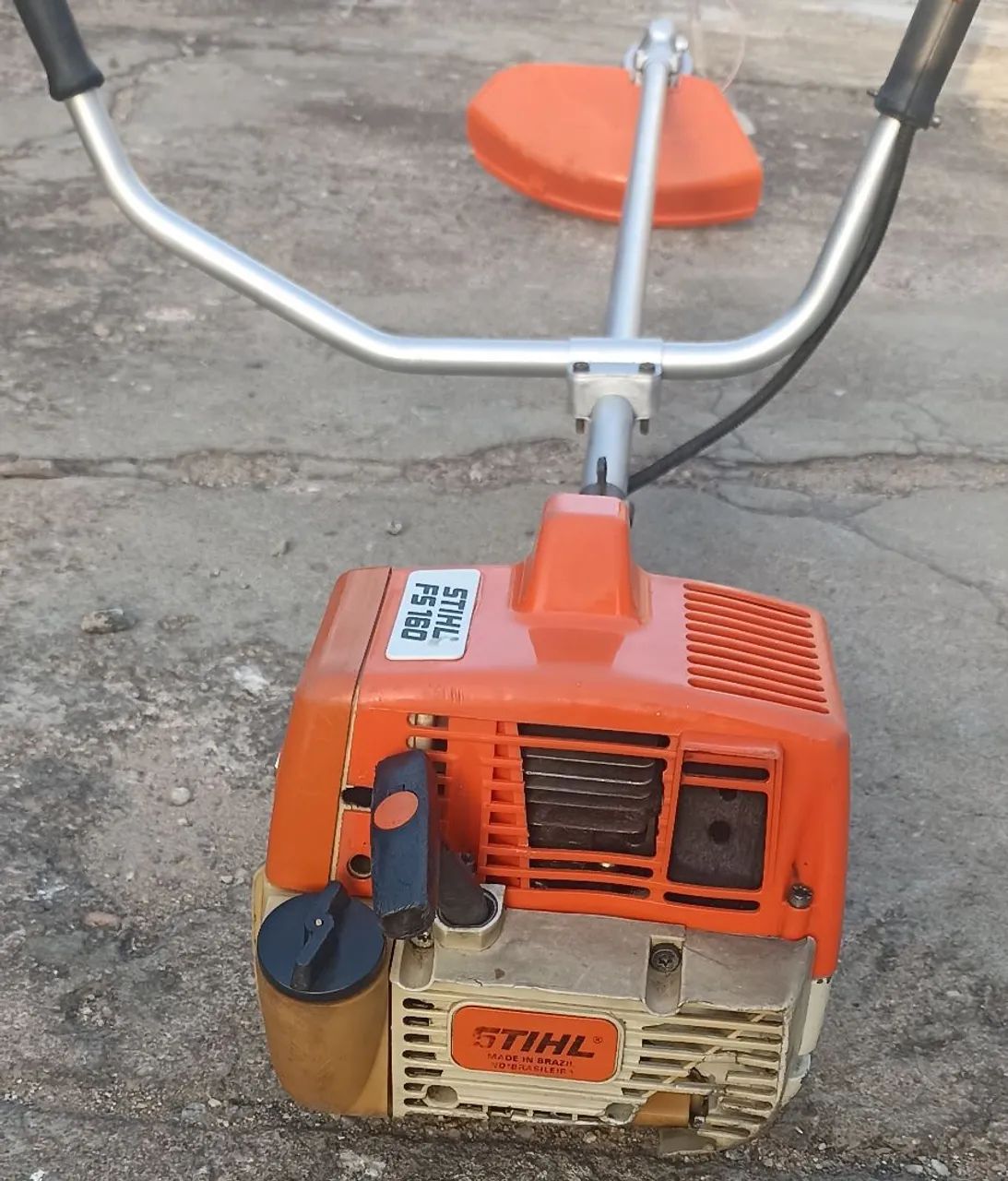 Roçadeira stihl FS 160 original, revisada, manutenida, motor bom ...