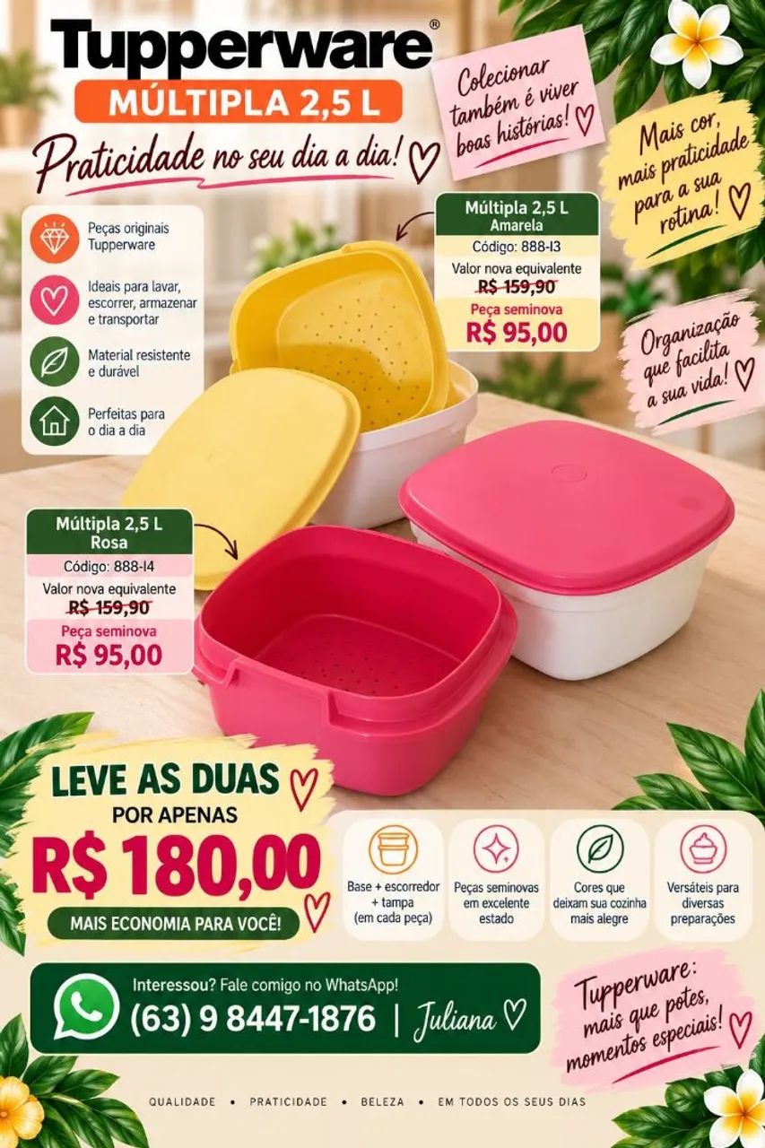 Tupperware seminovos - Foto 2