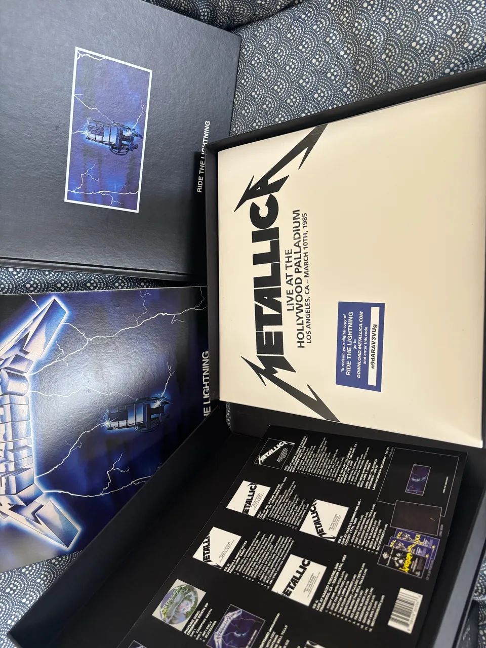 Box set Metallica Ride the Lightning - CDs, DVDs etc - Vila Muqui