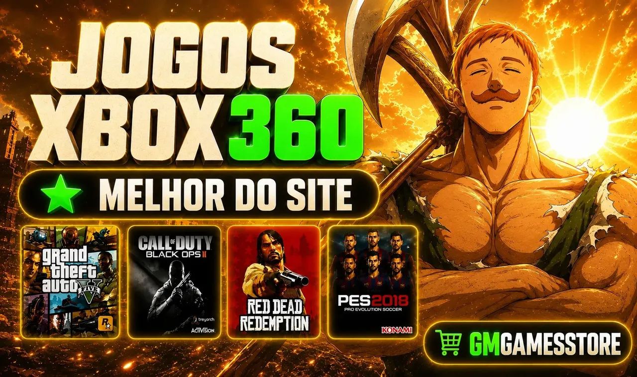 JOGOS XBOX 360 