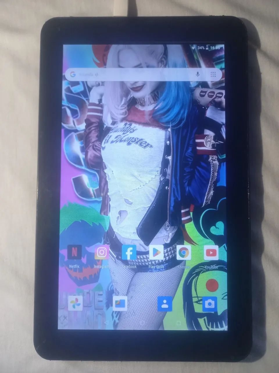 Tablet m9s go, tela grande de quase 10 polegadas. Pega Netflix e WhatsApp. carregador. - Foto 2
