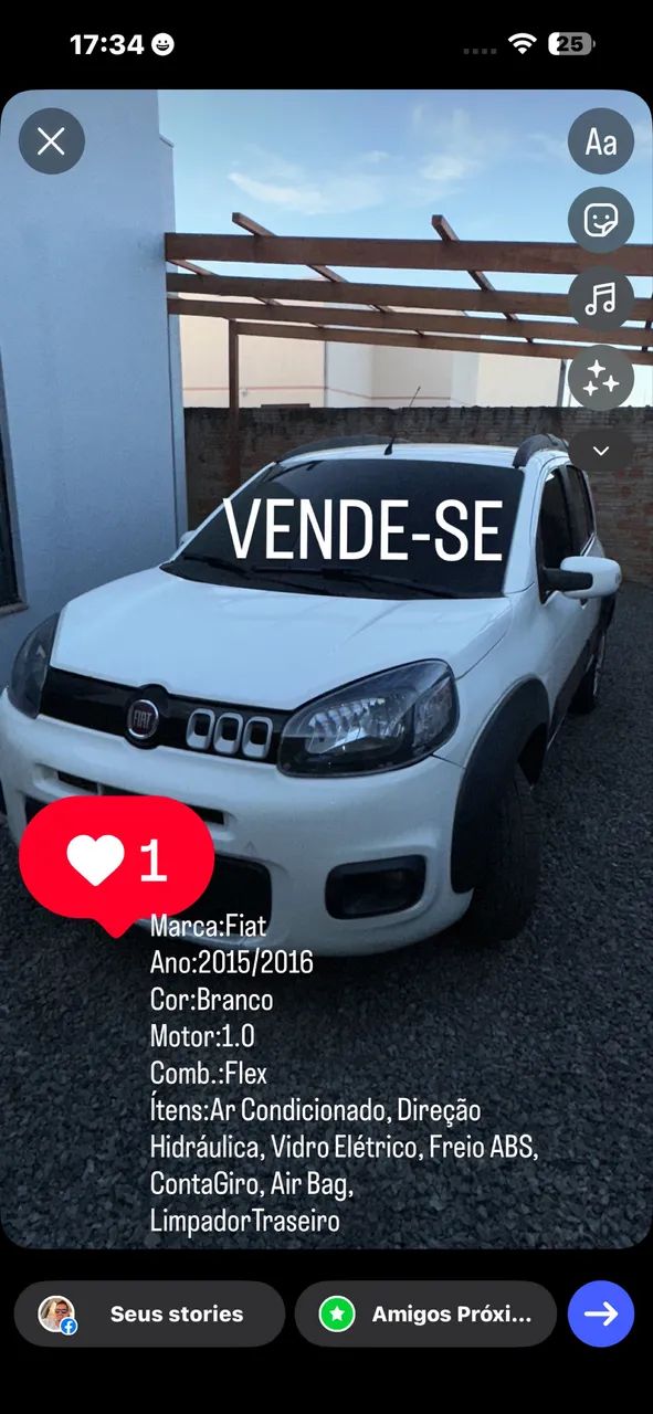 Fiat Uno 2016