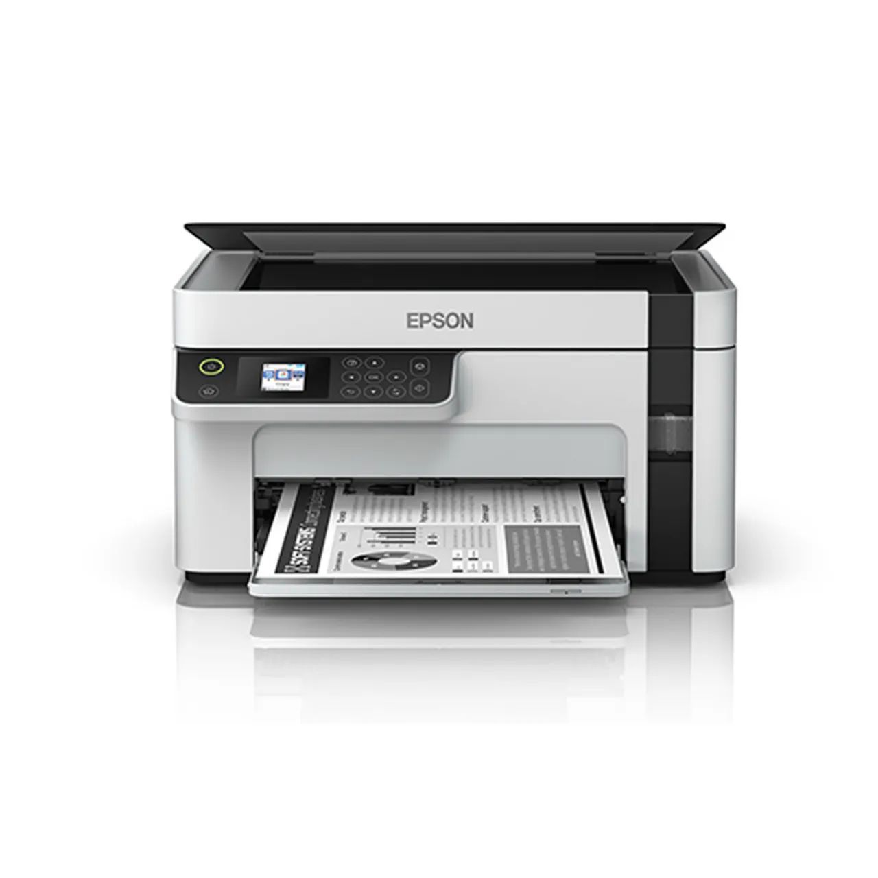 Impressora Epson M2120 EcoTank preto Multifuncional com Wireless - Foto 3