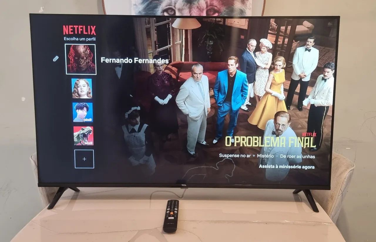 Tv smart TCL 43" Polegadas Full HD - HDR - Bluetooth - Sistema Android -  Bordas infinita - Foto 5
