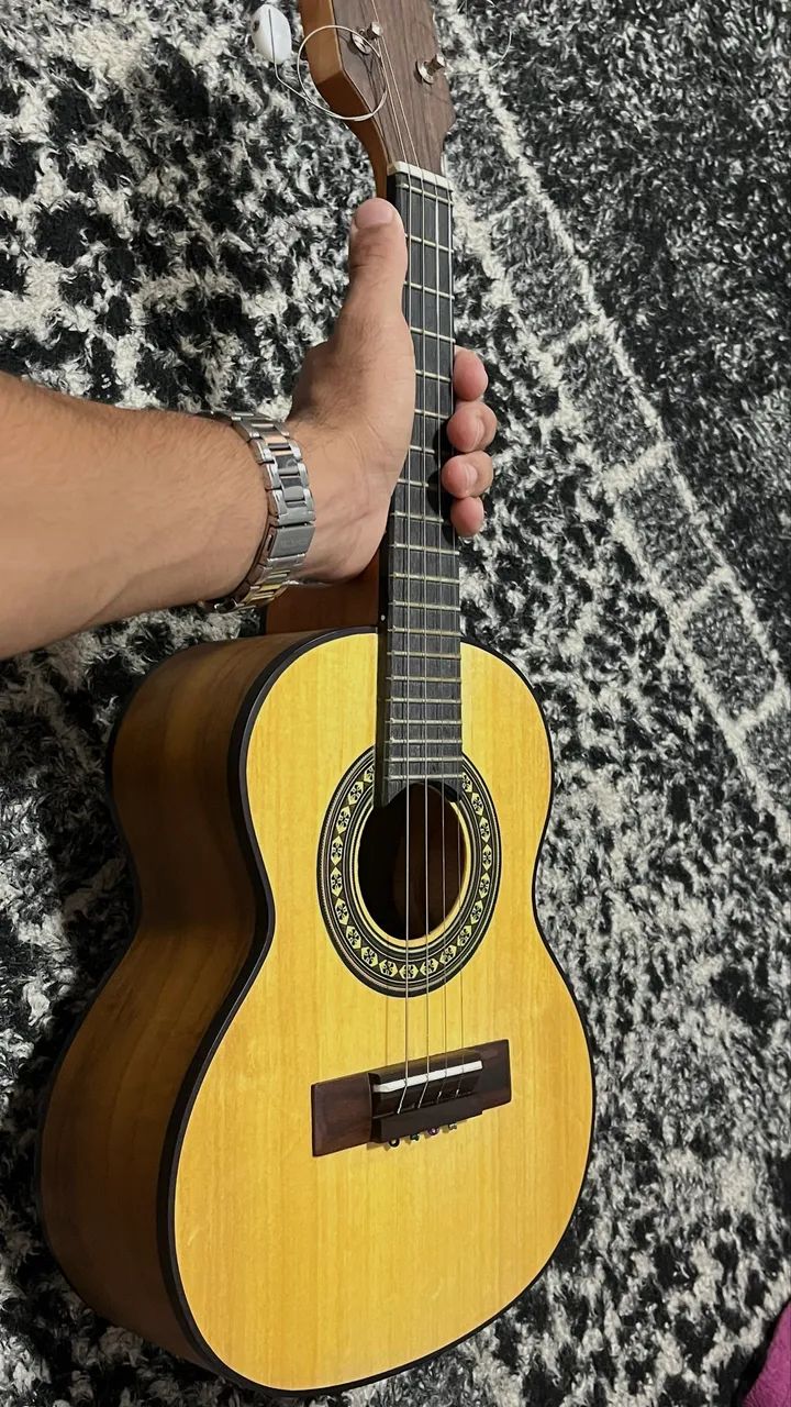 Cavaquinho Rozini Estudante Acústico Caixa Larga Fosco - Foto 5