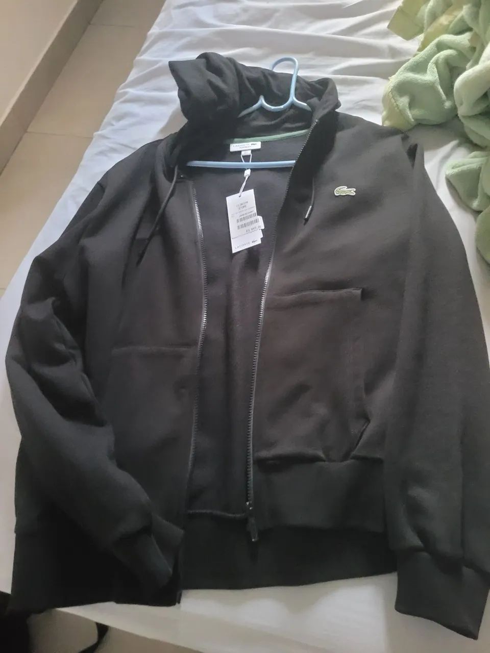 Moletom lacoste original com ziper novo  - Foto 3