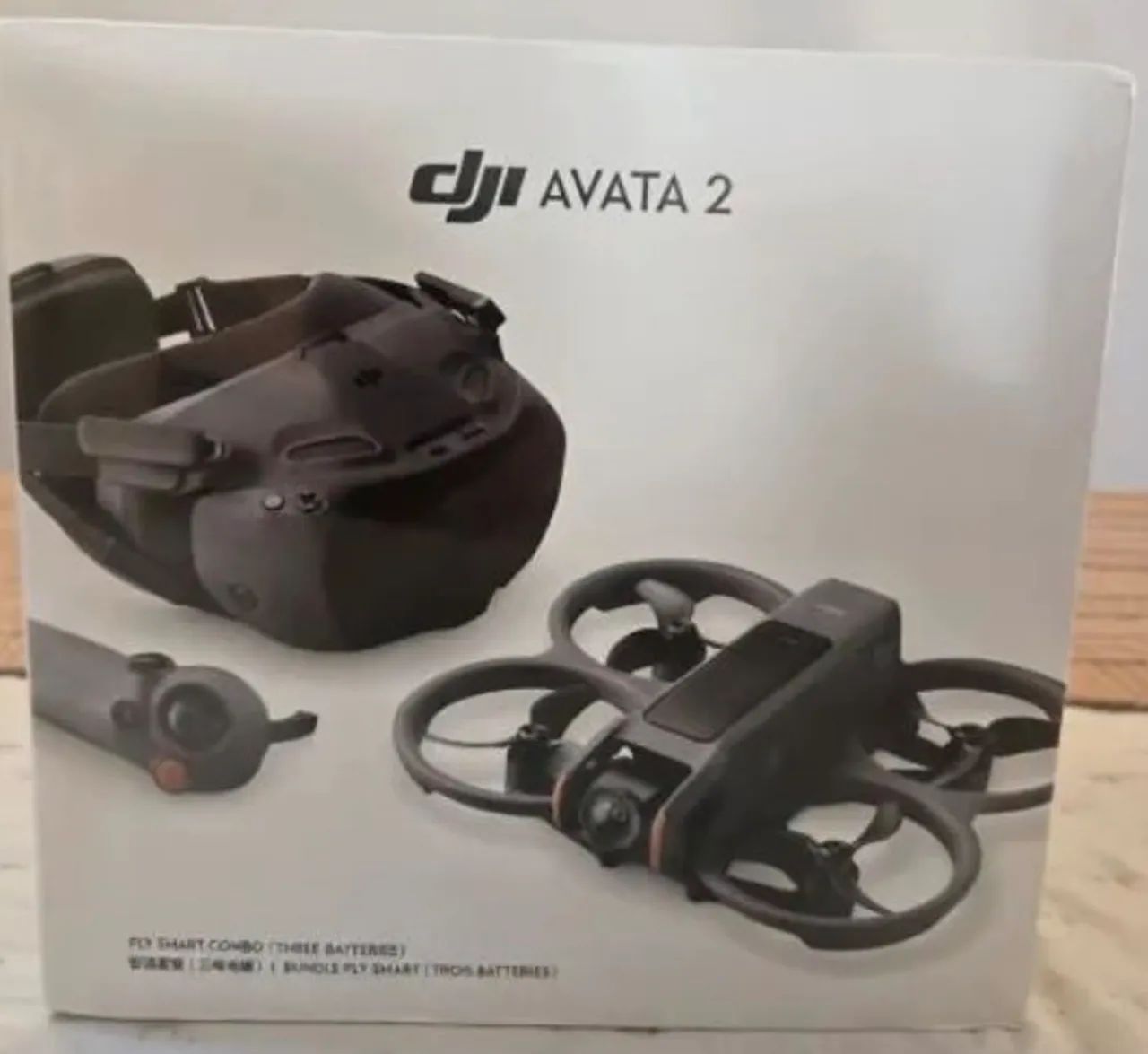 Drone Dji avatar 2 fly more como com 3 baterias 