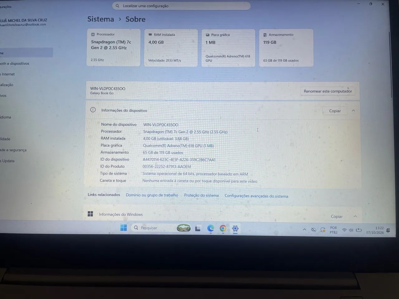 Nootbook galaxy book go  - Foto 3
