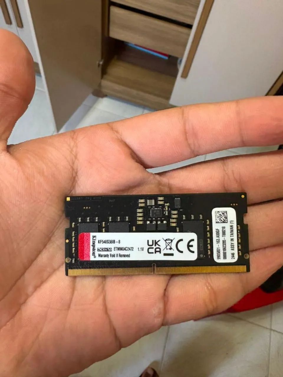 Kingston Fury impact ddr5 8gb ram  - Foto 2