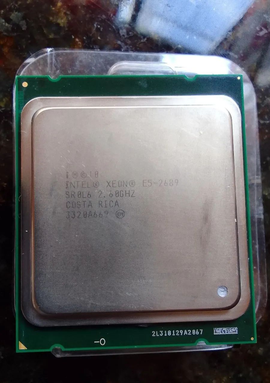 PROCESSADOR INTEL XEON E5-2689 2.60 GHZ + CPU COOLER  FAN LED - Foto 2