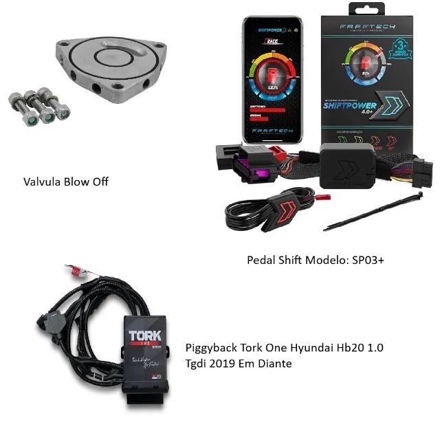 Vendo Piggyback, Pedal Shift E Valvula Blow Off.