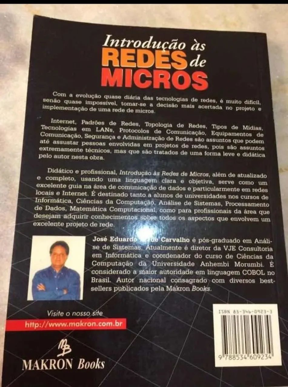 Livro Introdução às Redes de Micros - Foto 2