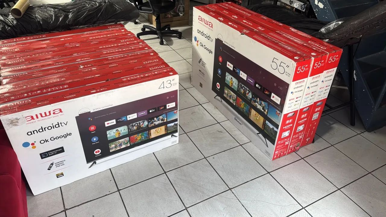 Tv smart Android 55 polegadas lacrada  - Foto 2