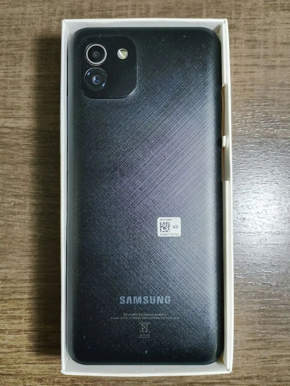 Samsung A03. Funcionando perfeitamente. Com linha verde no display. - Foto 2