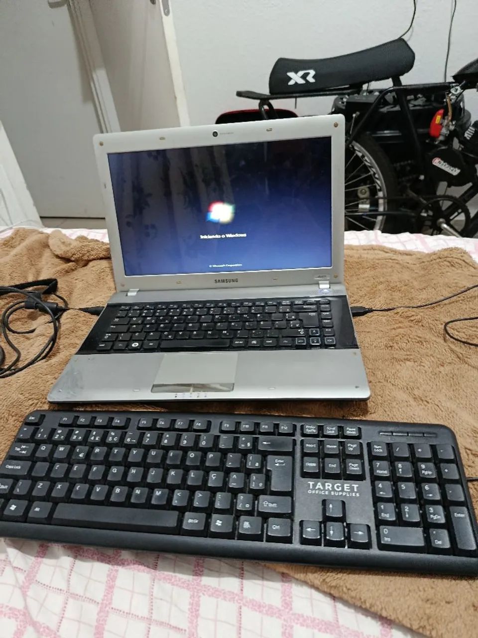 Notebook Samsung troco por celular 