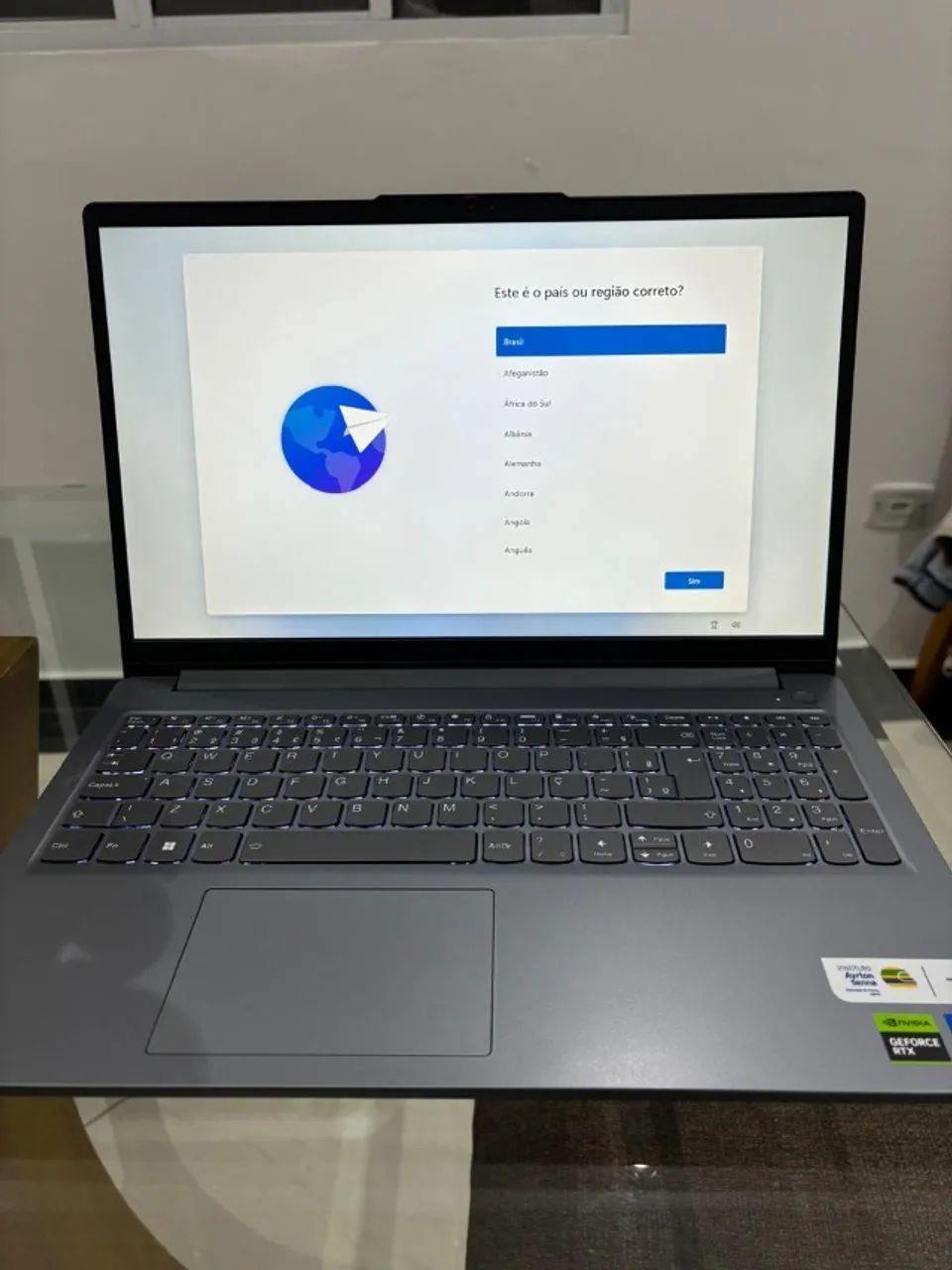 Notebook Lenovo Loq RTX 3050 (Em perfeito estado) - Foto 3