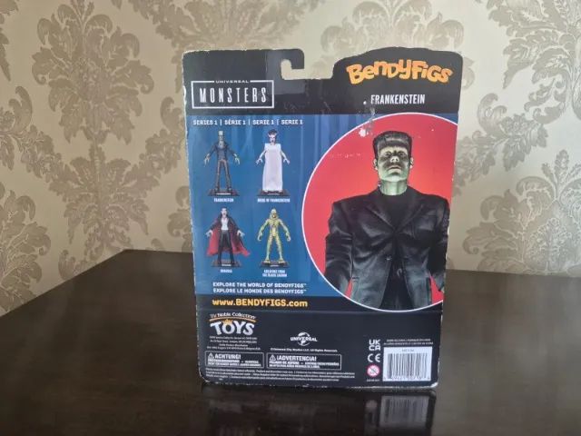 Figura Frankenstein. Bendyfigs. Noble Collection. Universal - Foto 5