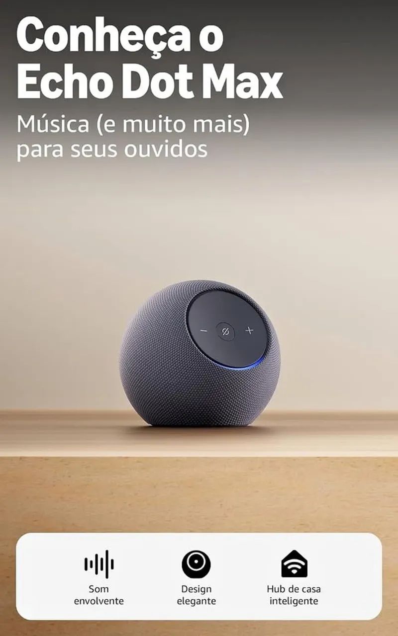 ECHO DOT MAX - ALEXA - AMAZON